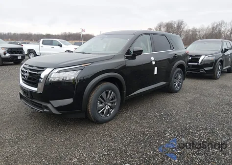 2025 Nissan Pathfinder S 4Wd z USA, uszkodzony, nr VIN 5N1DR3AC2SC314571